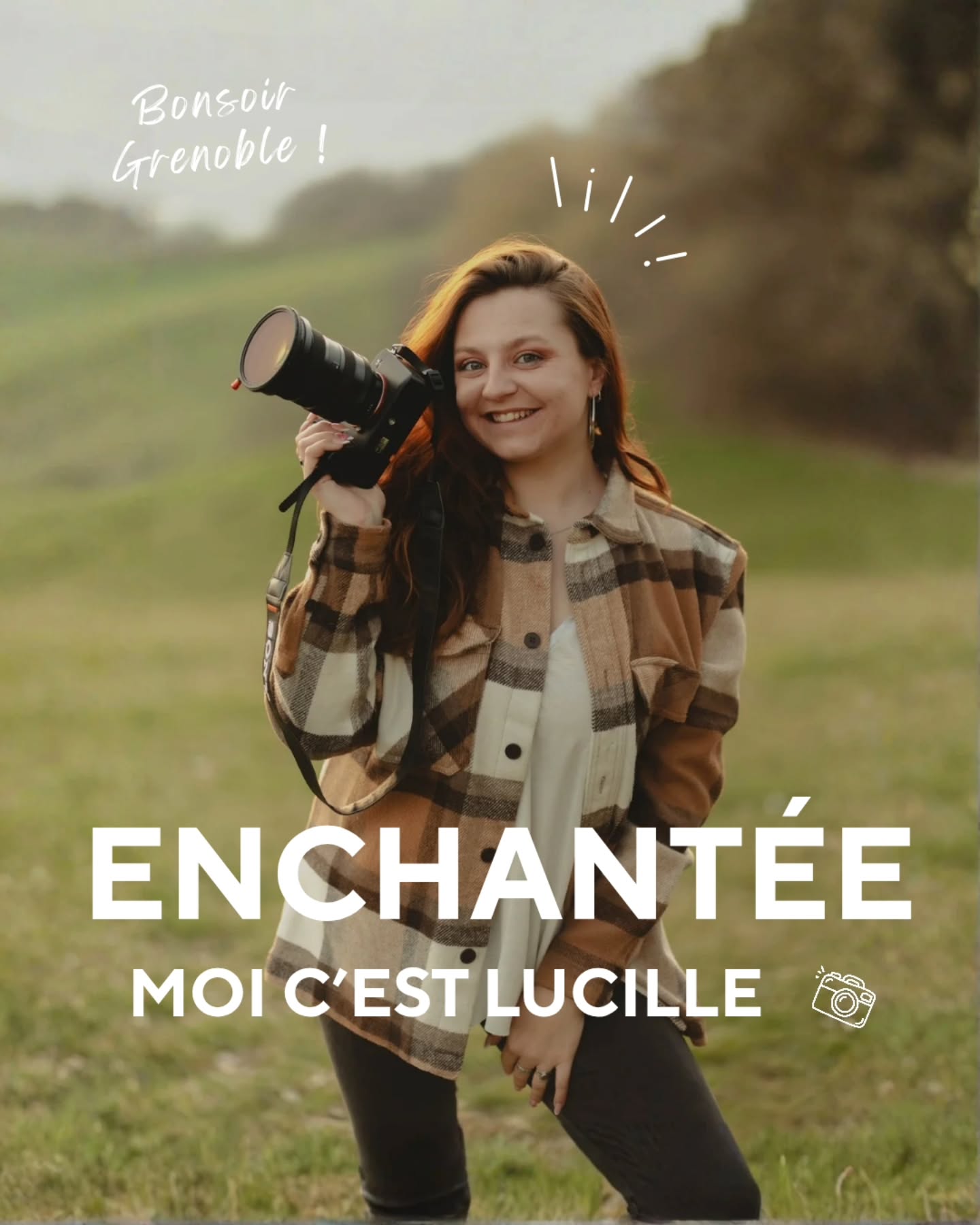 ​Enchantée, moi c’est Lucille ! 👋✨

​Derrière @millefoto_studio, il y a une photographe passionnée et amoureuse des gra