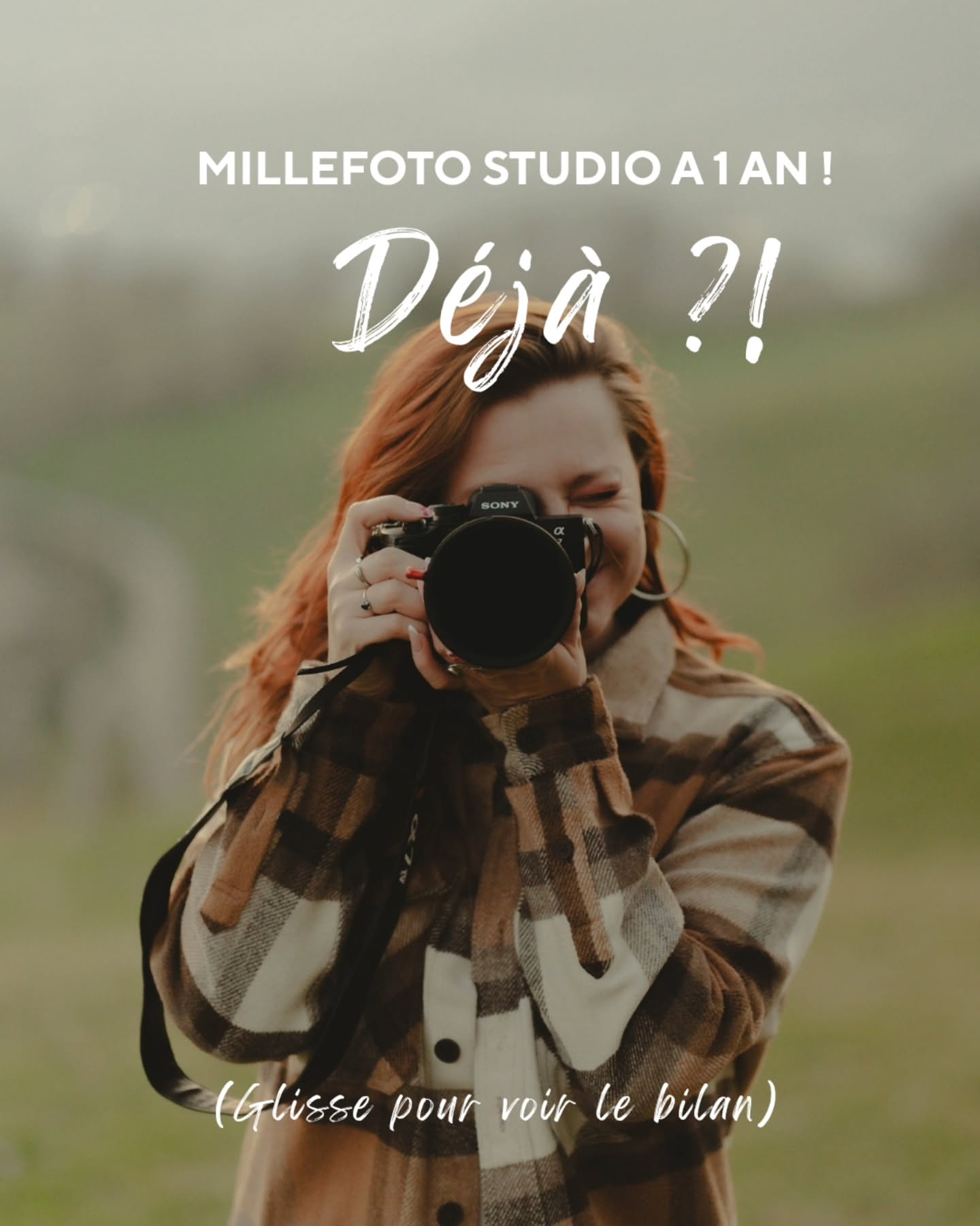 1 an ! 🥂✨

​Il y a tout juste un an, je me lançais officiellement dans l’aventure de l'entrepreneuriat avec Millefoto S