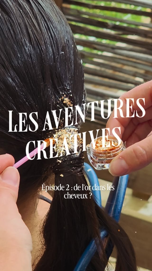 Et si on te mettait de l'or dans les cheveux ? ✨
C'est exactement ce qu'on a fait avec @luna.ecz et @lauvagabonde_hairs