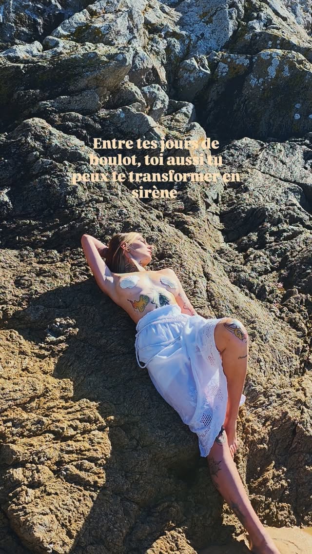Qu'est-ce qu'on fait en Bretagne entre girls ? On se transforme en sirène le temps d'une séance photo fantasy ✨
Merci e