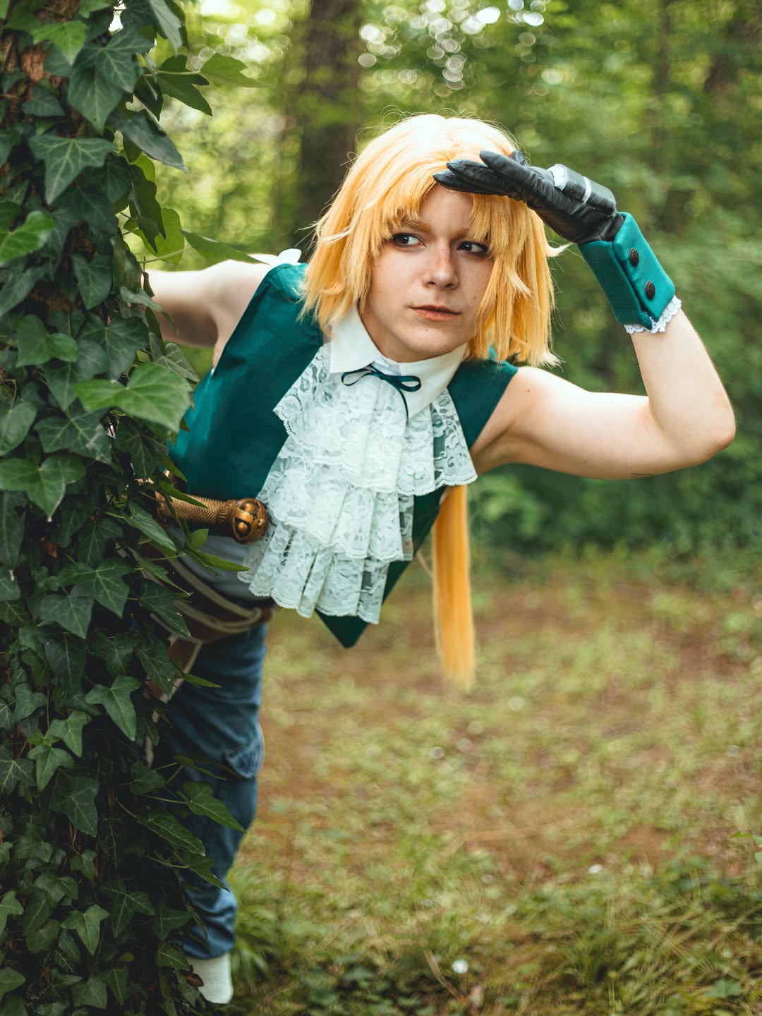 Who’s that fiiiine babeeee 🎶 (surely a beautiful princess with black hair)

Character : Zidane from FFIX
📍 @echosetmer