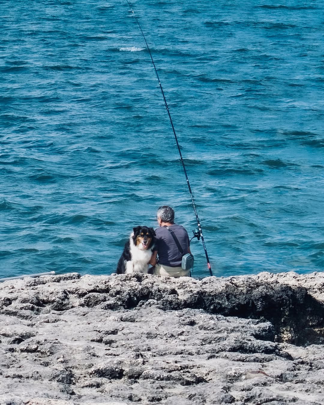 Prise à la volée ~ 

Pas de mise en scène.

Pas de pose.

Juste un instant aperçu au détour du regard.

La mer en mouvem