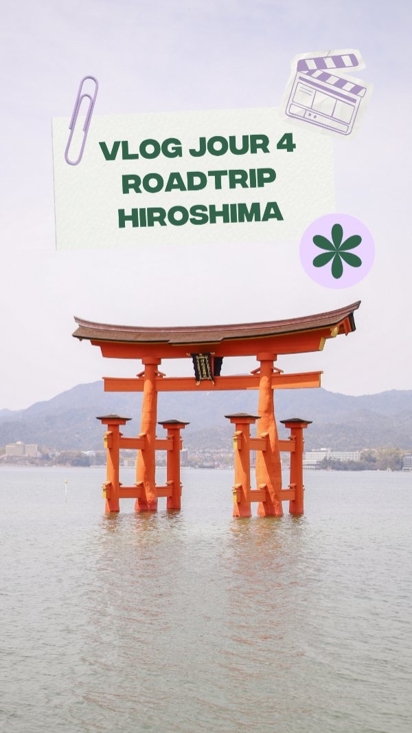 Jour 4/5 de notre roadtrip en train à travers le Japon 🇯🇵 Je vous fais découvrir Hiroshima, Miyajima et Onomichi, des