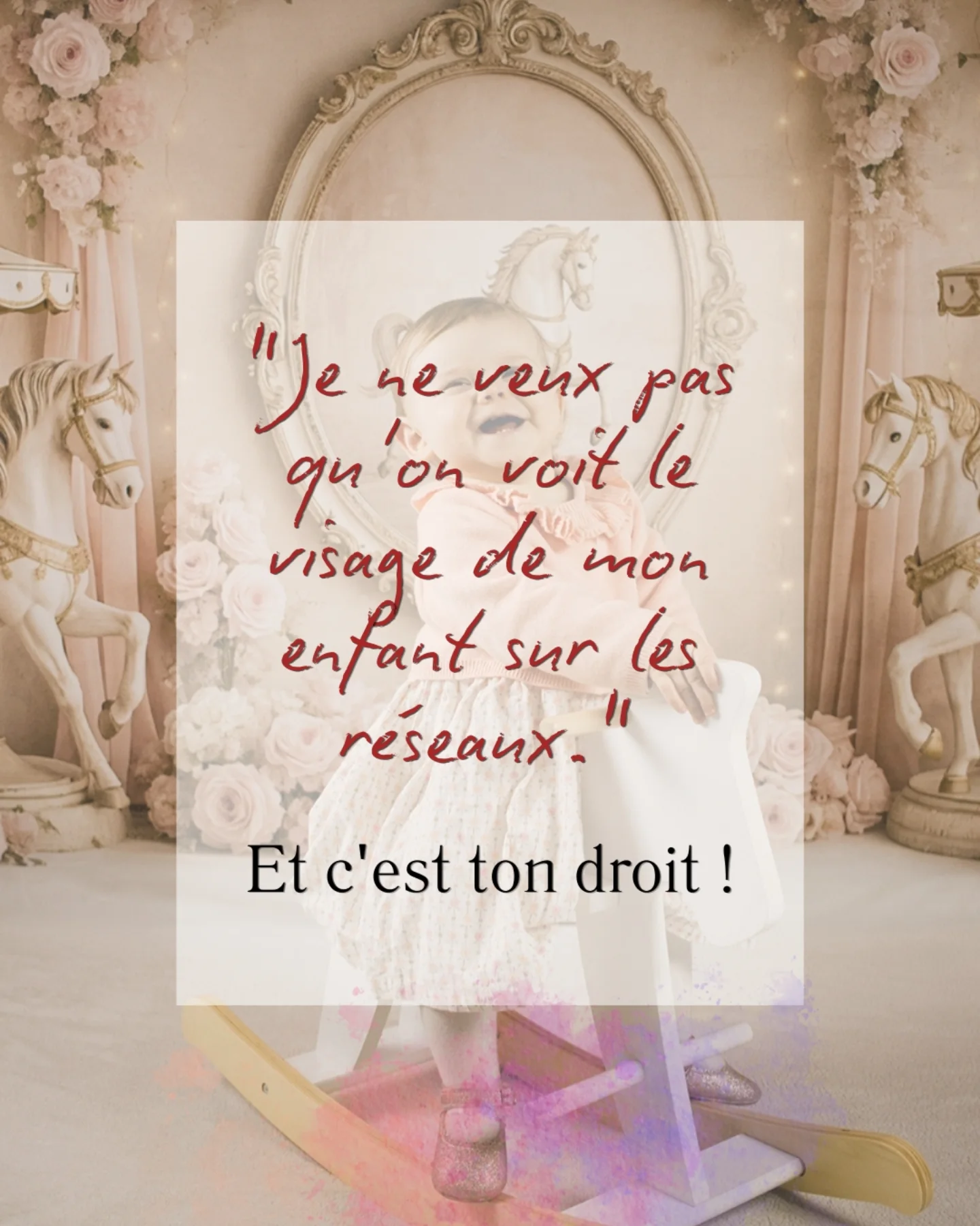 On m'a déjà demandé si c'était un pré requis...
S'il fallait accepter de publier son image sur les réseaux pour avoir l