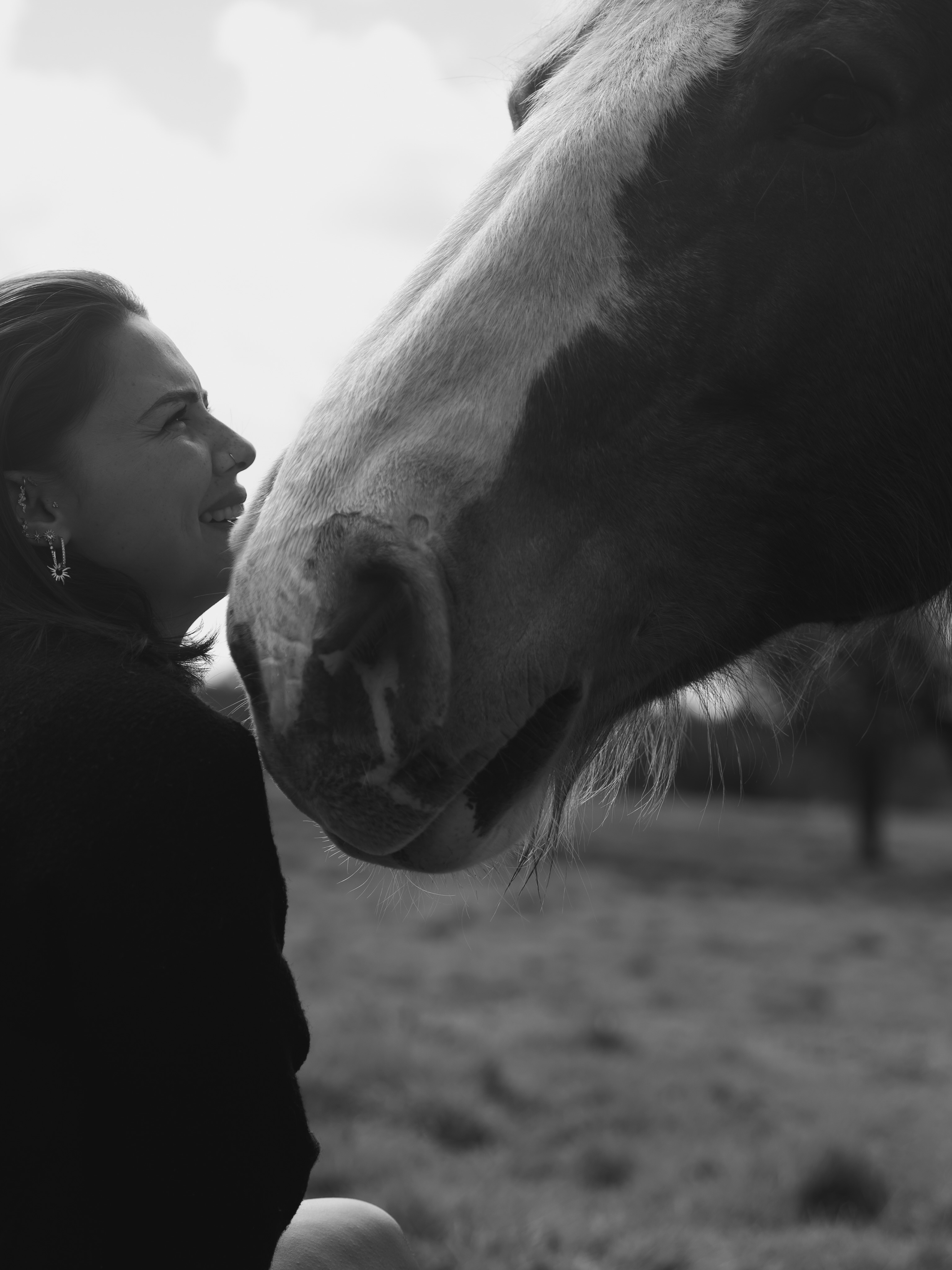 Un reportage intimiste c’est aussi ça. Vous et vos animaux. Je rentre dans votre intimité, dans votre quotidien et j’en 