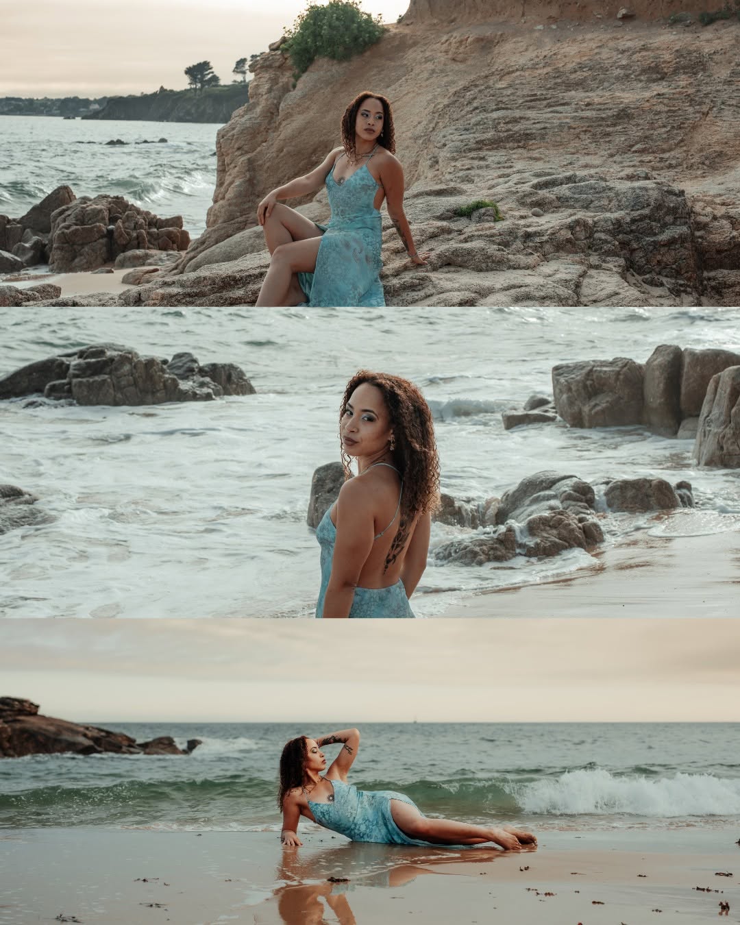 1, 2, 3, 4, 5, 6, 7, 8, 9 ou 10 ? 🌊
Ce que j’aime dans les shootings à la plage, c’est la liberté qu'offre l'environne