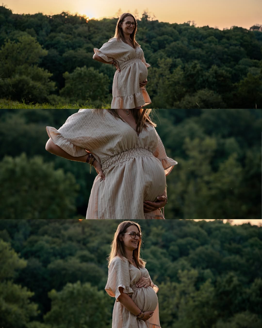 Quelques instants au coucher du soleil, au milieu des champs, pour célébrer la vie

Une séance toute simple et cette lum