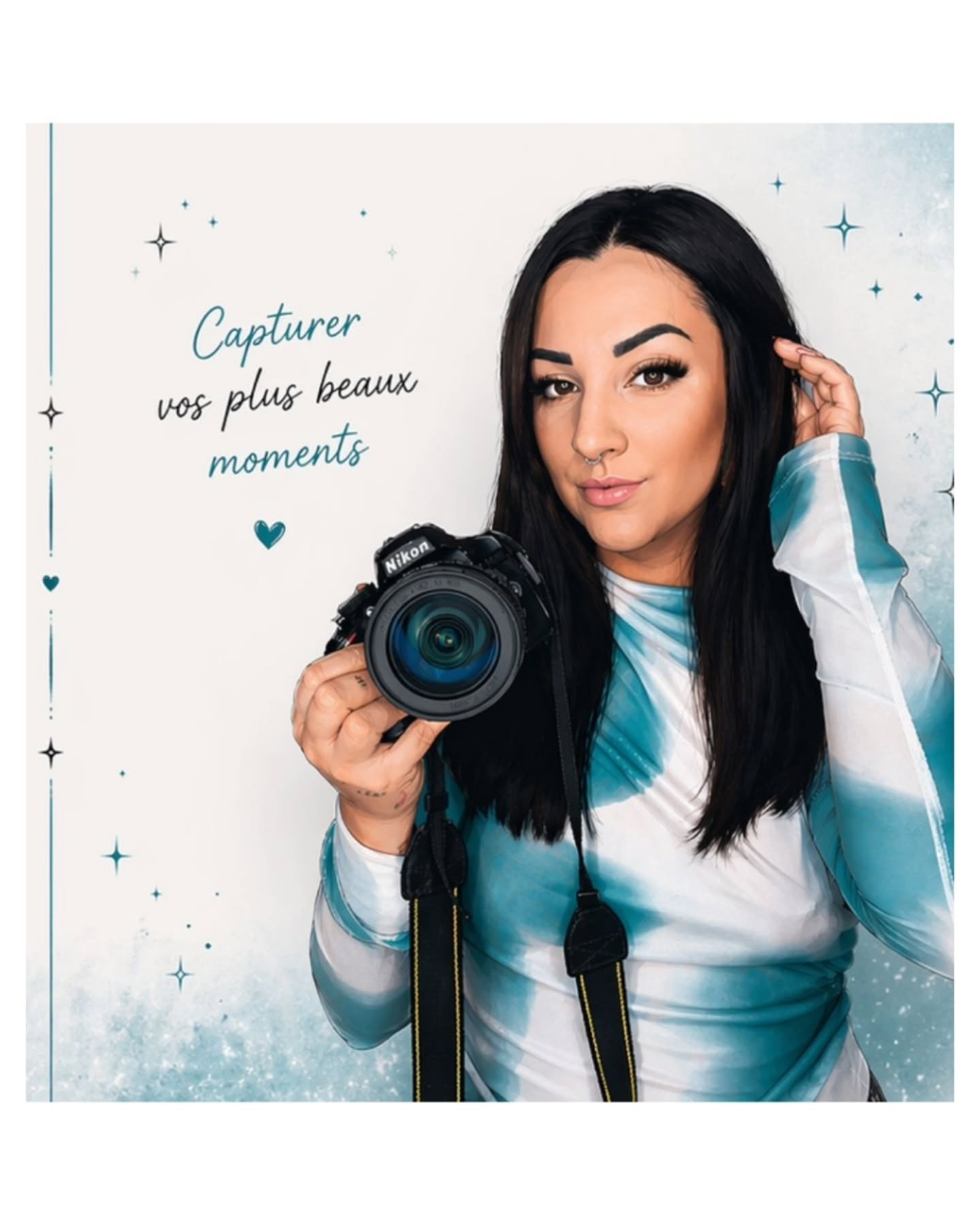 Derrière l’objectif 📷
Je suis là pour vous mettre à l’aise et révéler le meilleur de vous ✨
Chaque shooting est une exp